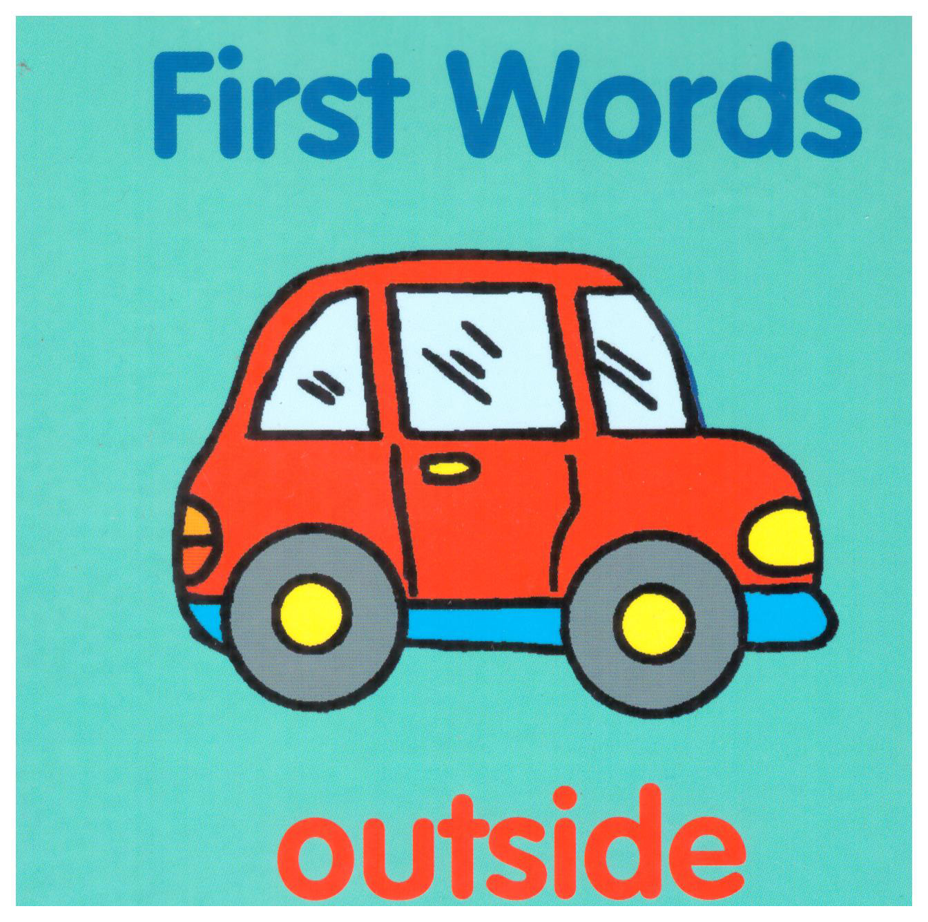 First Words Outside (Board Book)