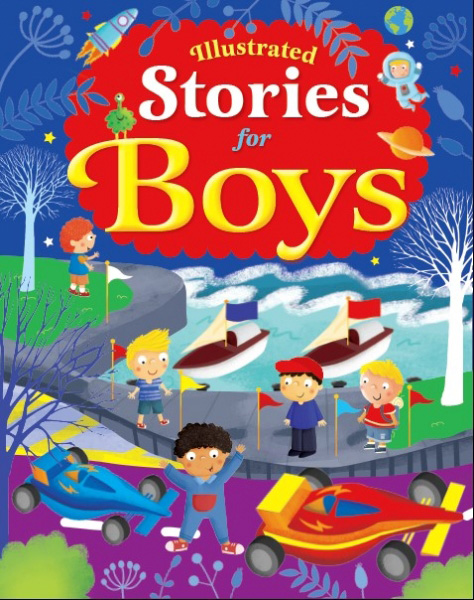 Illustrated Stories for Boys (Padded Cover)