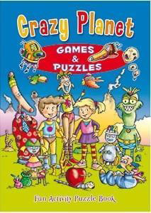 Grazy Planet Games and Puzzles : Fun Activity Puzzle Book