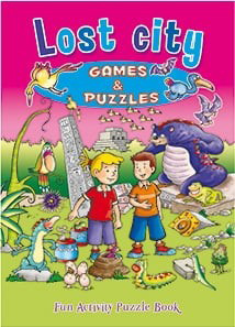 Lost City Games and Puzzles : Fun Activity Puzzle Book