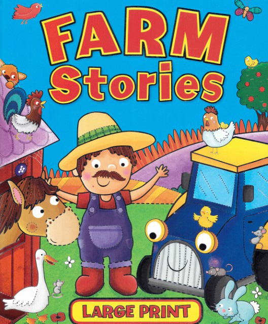 Large Print Farm Stories (Hard Cover)