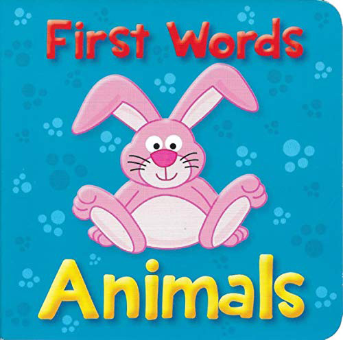 First Words Animals - Blue (Board Book)