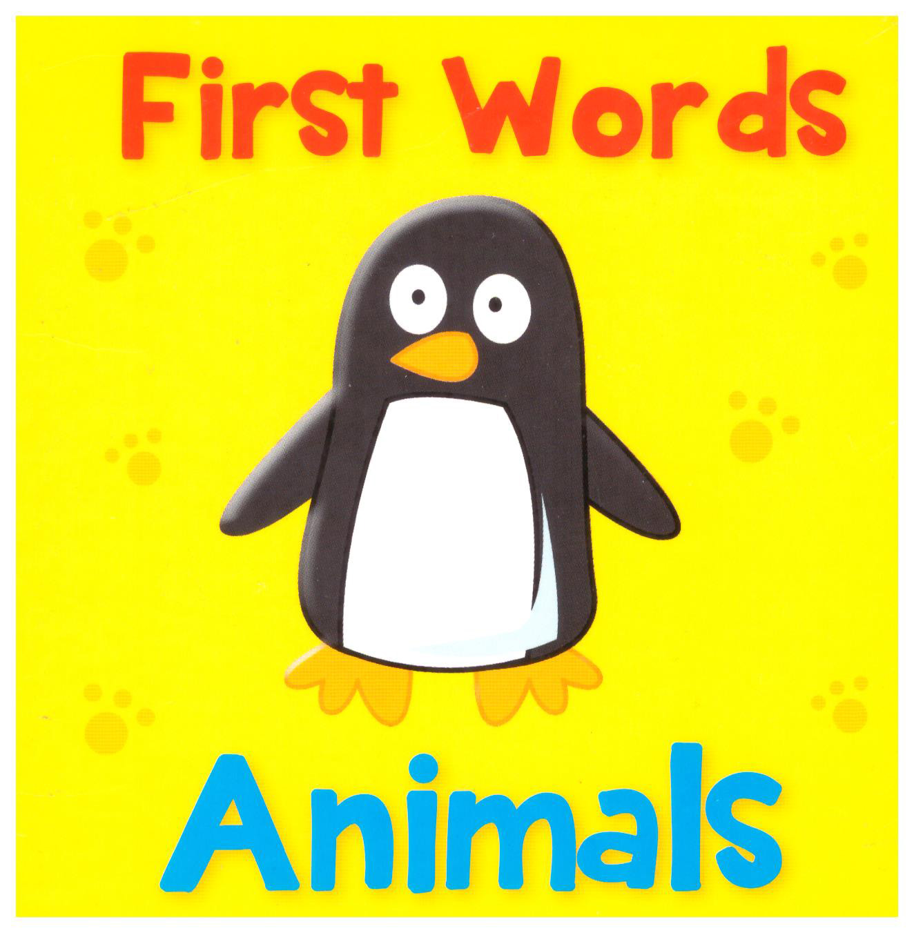 First Words Animals - Yellow (Board Book)