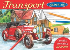 Transport Colour Art Creative Colouring for All Ages