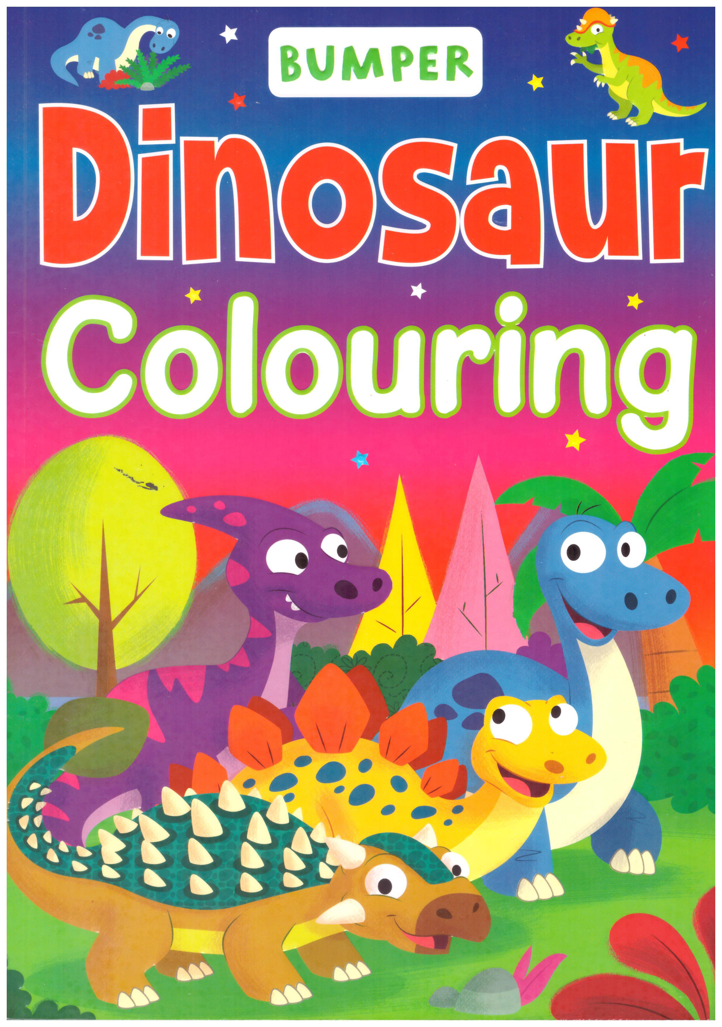 Bumper : Dinosaur Colouring