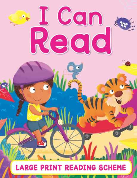 I Can Read - Pink : Large Print Reading Scheme (Hard Cover)