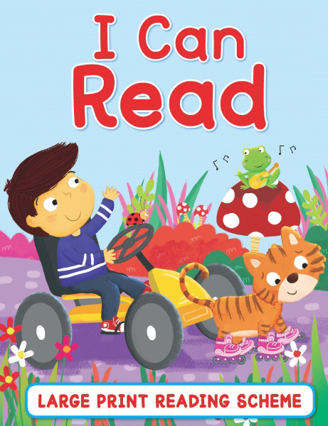 I Can Read - Blue : Large Pring Reading Scheme (Hard Cover)