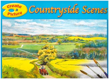 Create A Picture Countryside Scenes Colouring Book