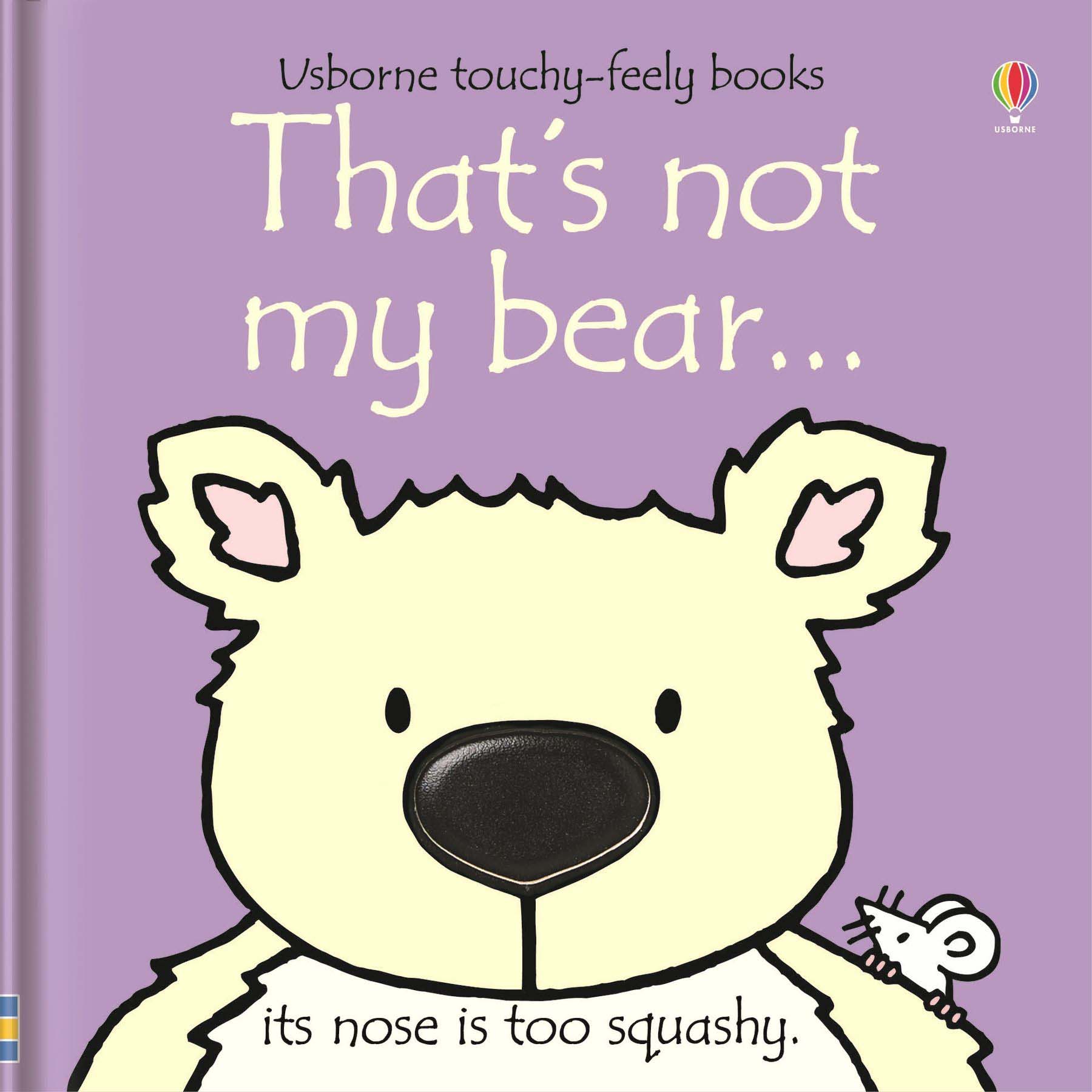 Usborne Touchy Feely Books Thats not my bear