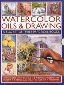 Watercolour Oil & Drawing A Box Set of Three Practical Books