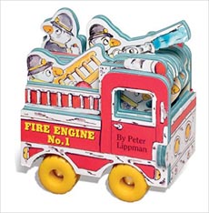 Mini Wheels: Mini Fire Engine Board book