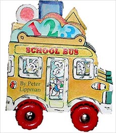 Mini Wheels: School Bus Board book