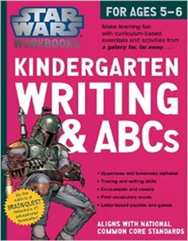 Star Wars Workbook: Kindergarten Writing and ABCs 