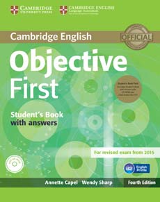 Cambridge English Objective First Student's Book With Answers W/CD