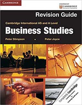 Revision Guide Cambridge International AS and A Level Business Studies 