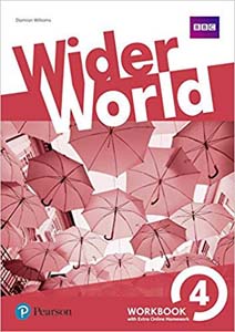 Wider World 4 Workbook with Extra Online Homework Pack
