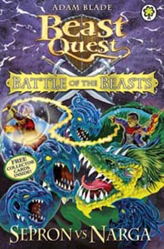 Beast Quest Battle of The Beasts Sepron vs Narga