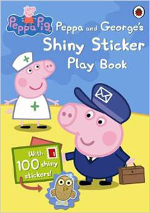 Peppa Pig: Peppa and George's Shiny Sticker Play Book 