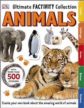DK Ultimate Factivity Collection Animals With More Than 500 Stickers
