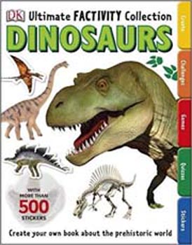 DK Ultimate Factivity Collection Dinosaurs With More Than 500 Stickers