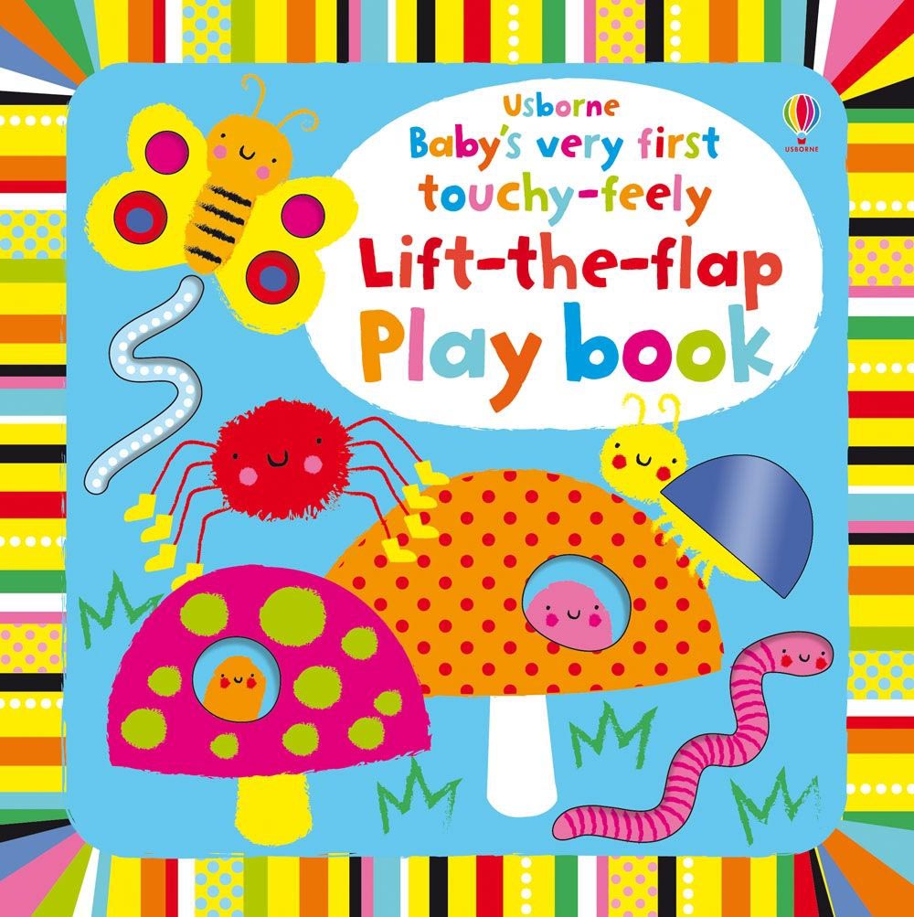 Usborne Baby's Very First touchy-Feely Lift-the-Flap Play book