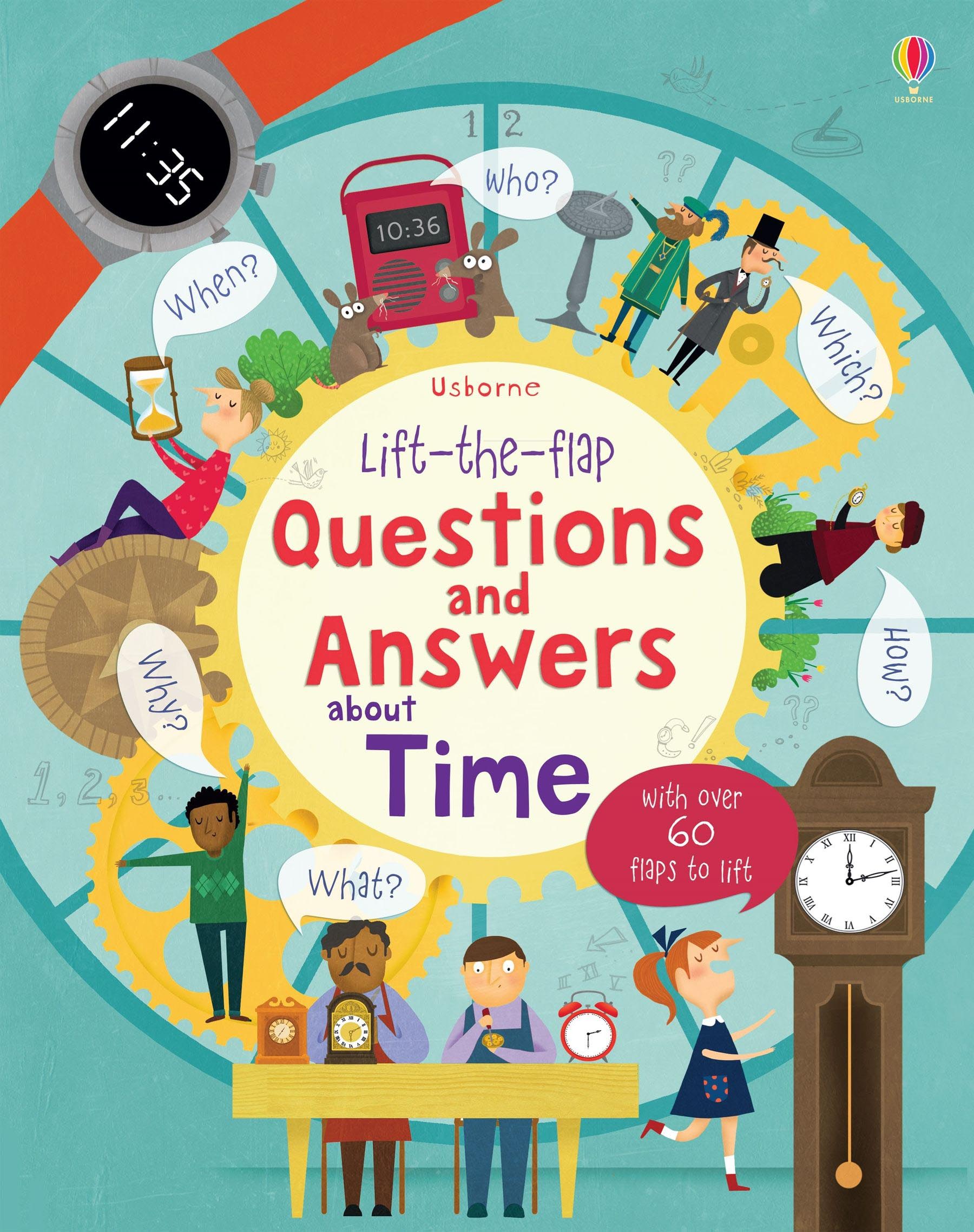 Usborne Lift-the-flap Questions and Answers About Time