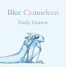 Blue Chameleon - Board book