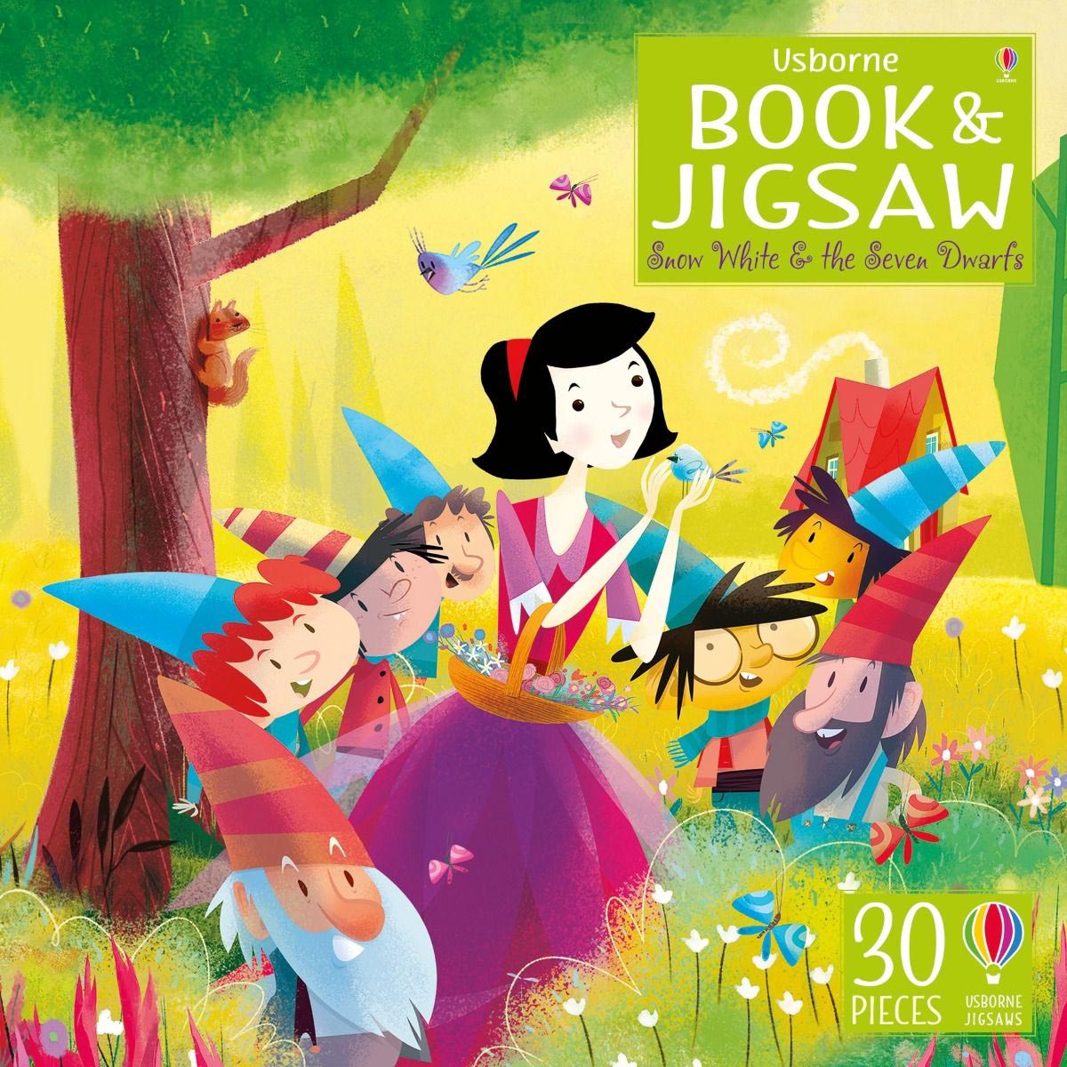 Usborne Book and Jigsaw Snow White and the Seven Dwarfs