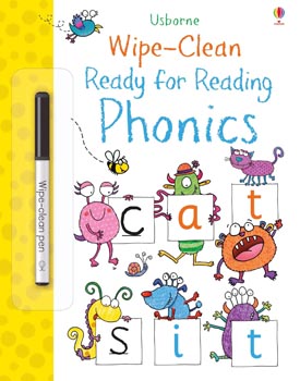Usborne Wipe Clean Ready for Reading Phonics