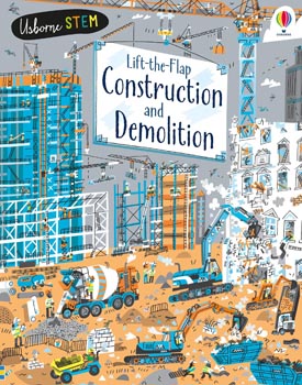 Usborne STEM Lift-the-Flap Construction & Demolition