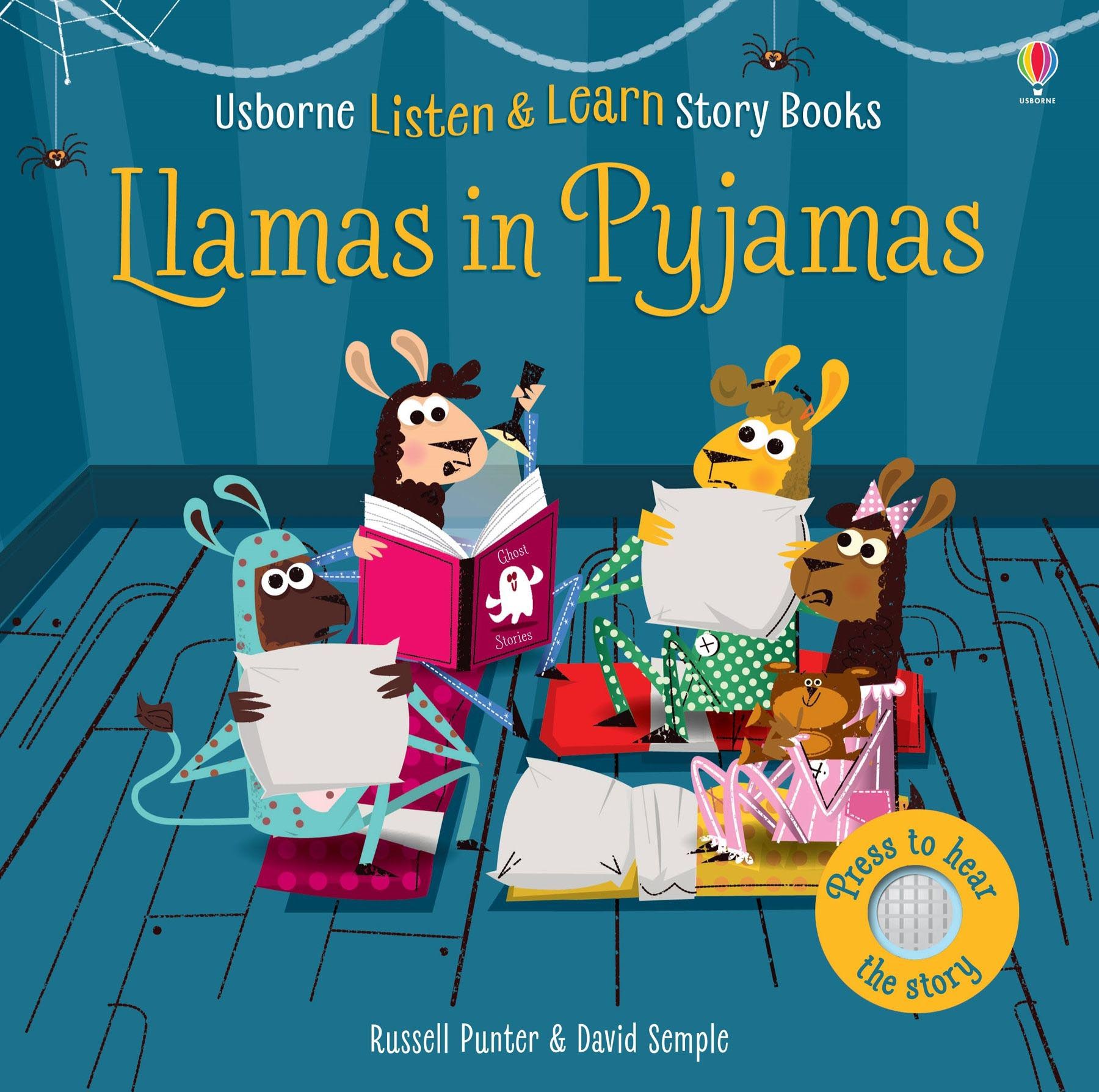 Usborne Listen & Learn Story Book Llamas in Pyjamas