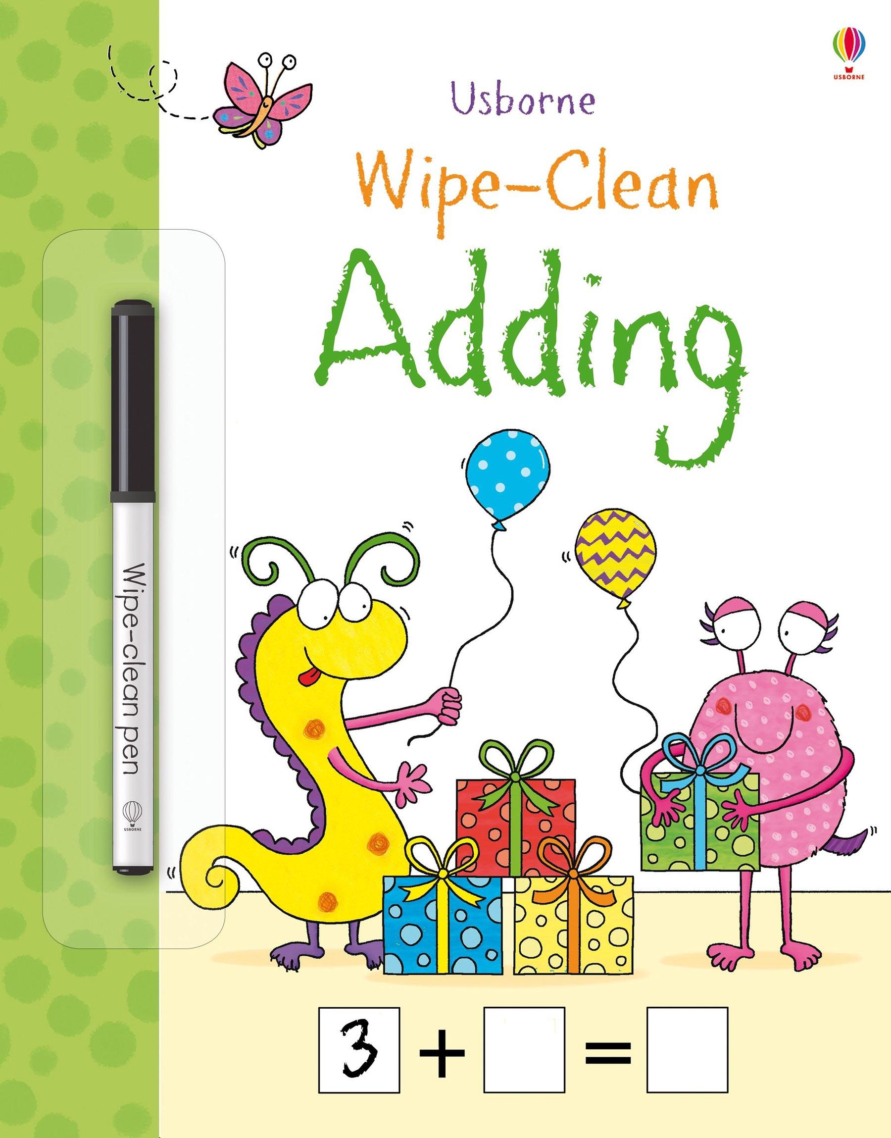 Usborne Wipe Clean Adding