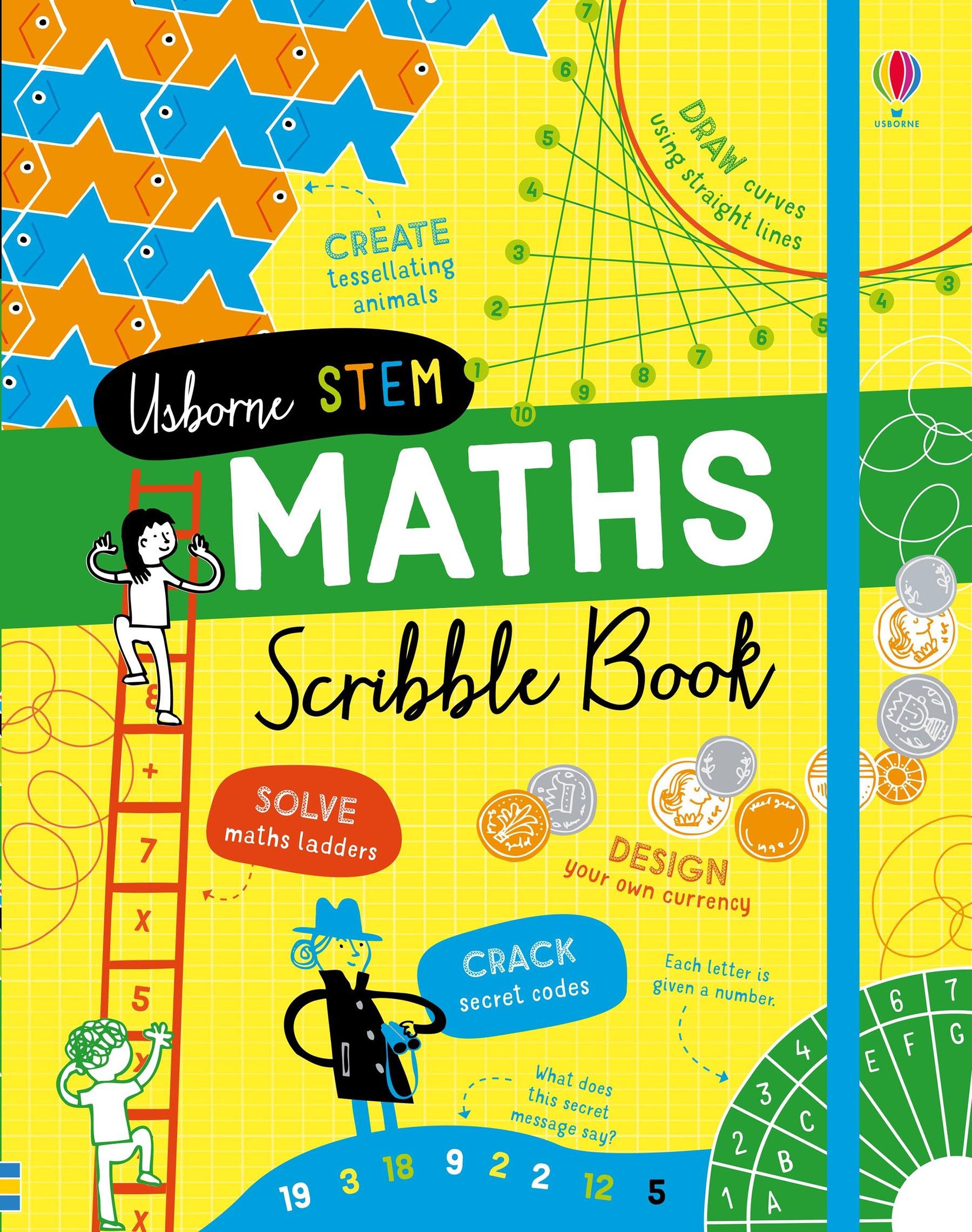 Usborne STEM Maths Scribble Book