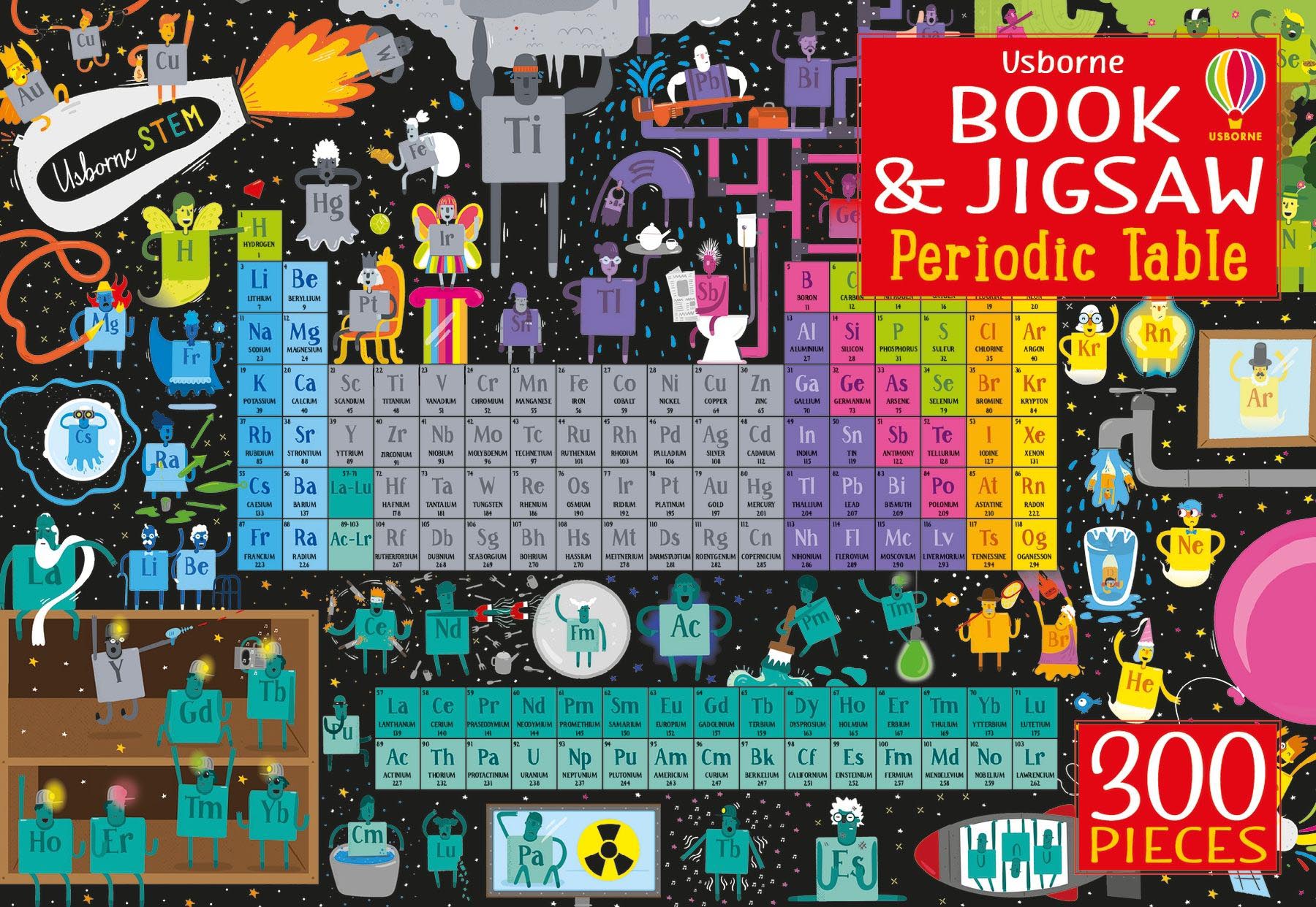 Usborne Book and Jigsaw Periodic Table 