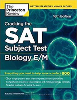 The Princeton Review Cracking the SAT Subject Test Biology E/M