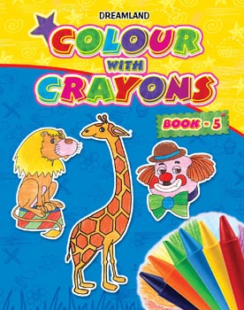 Colour with Crayons Book - 5