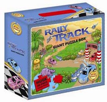 Rally Track Giant Floor Puzzle