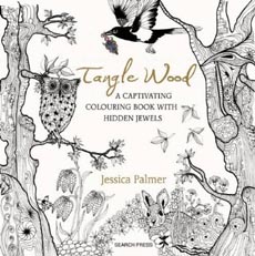 Tangle Wood A captivating colouring book with hidden jewels