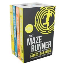 Maze Runner Trilogy Collection James Dashner 4 Books Set 