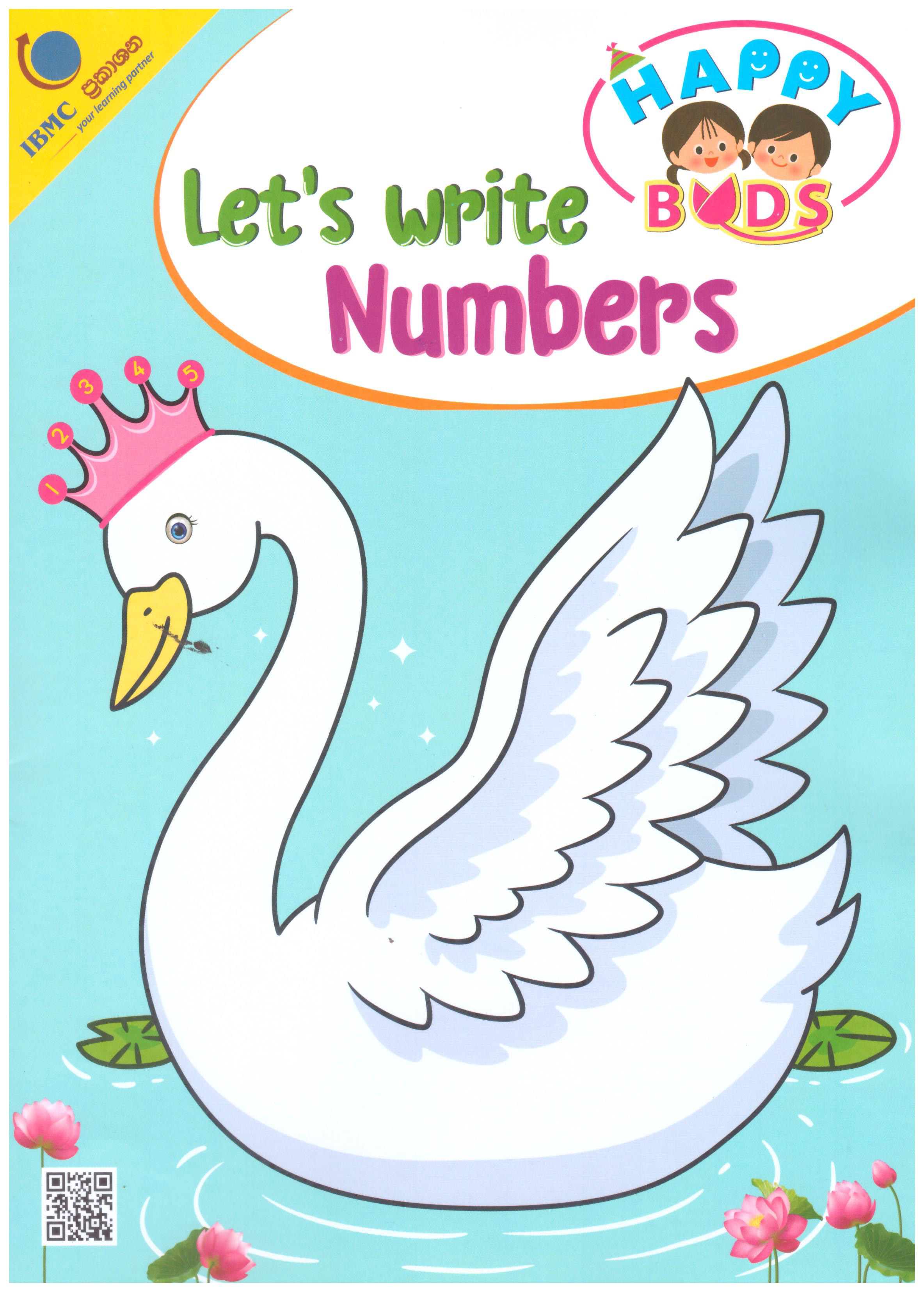 Happy Buds Lets Write Numbers