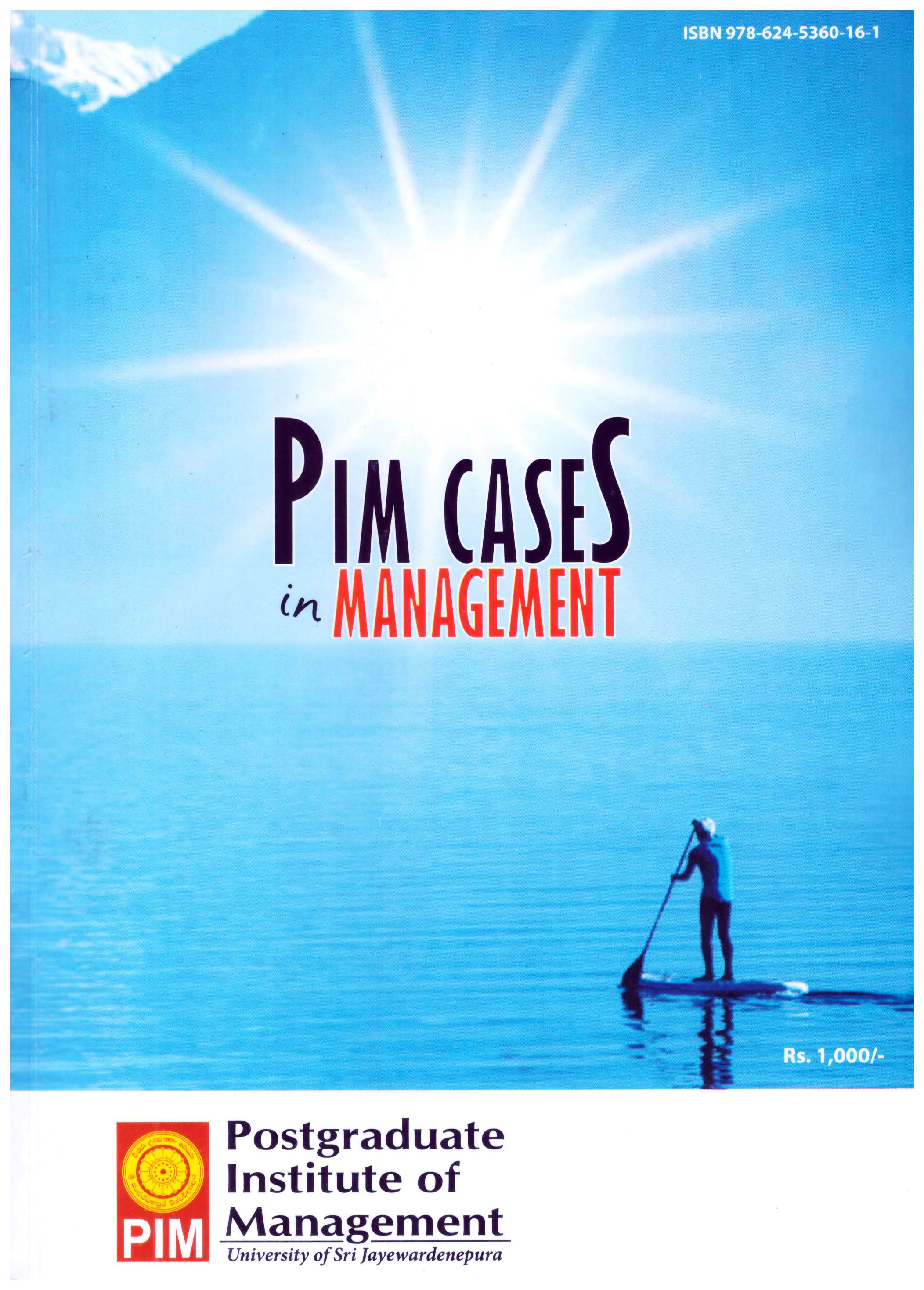 PIM Cases in Management 