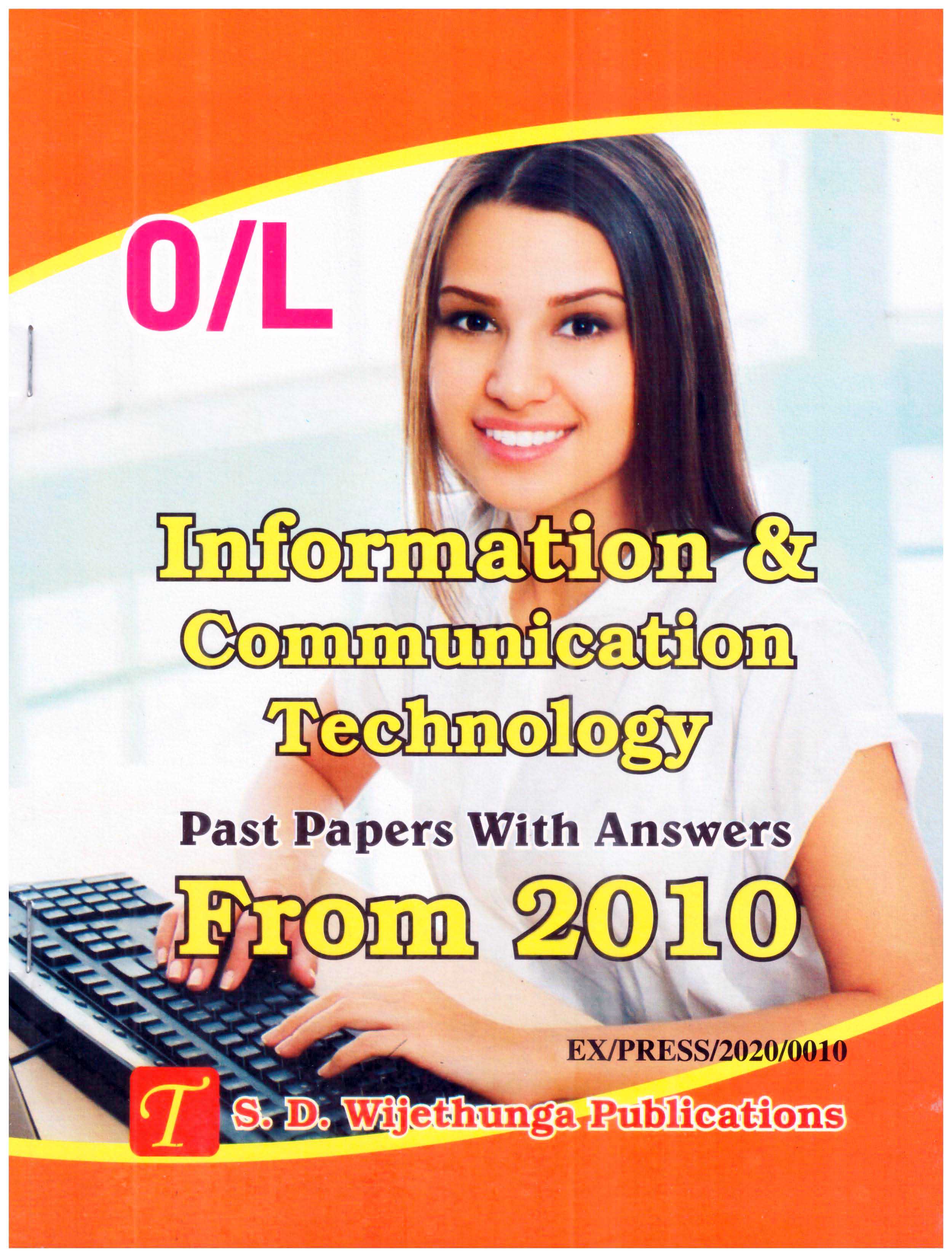 O/L Information and Communication Technology Past Papers With Answers From 2010