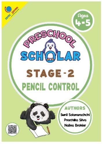 Preschool Scholar Stage - 2 Pencil Control (Ages 4 - 5)