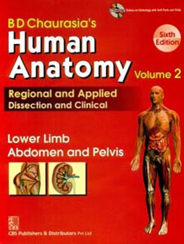 Human Anatomy Regional and Applied Dissection and clinical Volume 2 lower limb abdomen and pelvis W/CD