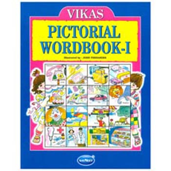 Vikas Pictorial Wordbook 1