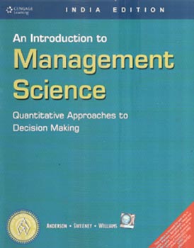 An Introduction to Management Science / with CD