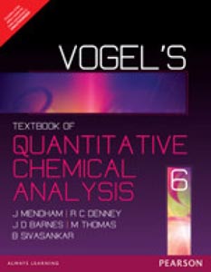 Vogels Textbook of Quantitative Chemical Analysis