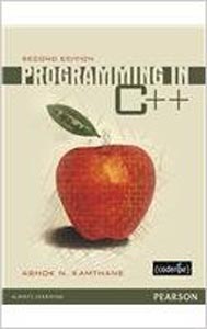 Programming in C++ 2/e