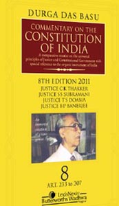Commentary on the Constitution of India : with special reference to the organic instrument of India