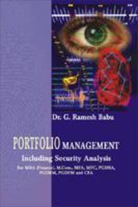 Portfolio Management (Inciuding Security Analysis)